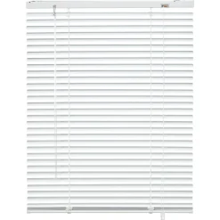 Aluminium Jaloezie Jade Wit 25mm 180x175 Cm