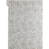 Behang Polka Zwart Wit