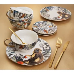 Bestekset 16-Delig Goud