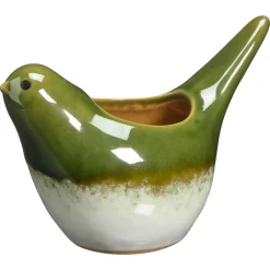 Bloempot Bird Bresse Groen