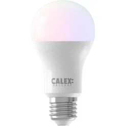 Calex Smart LED-standaardlamp RGB - Wit - 8,5W