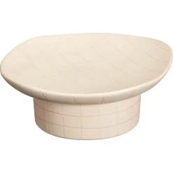 Decoratie Schaal Op Voet Rocci Beige