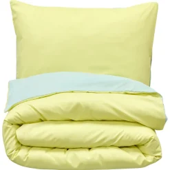 Dekbedovertrek Aila Geel - 200x220 Cm