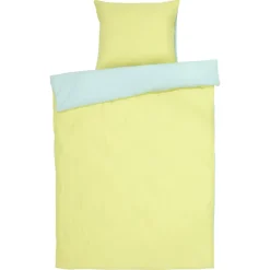 Dekbedovertrek Aila Geel - 200x220 Cm