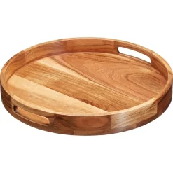 Dienblad Acacia Naturel - Ø40 Cm ø 40 Cm