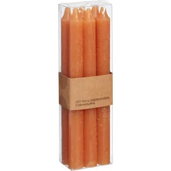Dinerkaars Zalmoranje 6 Stuks