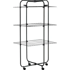 Droogtoren 3 Laags Zwart