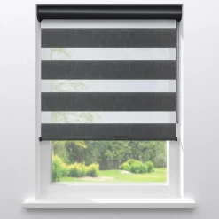 Duorolgordijn Niek Antraciet