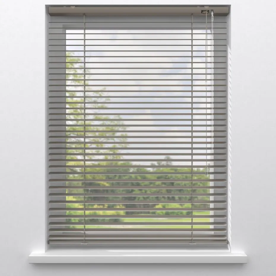 Fenstr Aluminium Jaloezie Dane Taupe 25mm