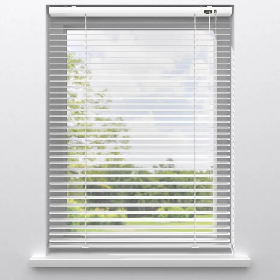 Fenstr Aluminium Jaloezie Dane Wit 25mm