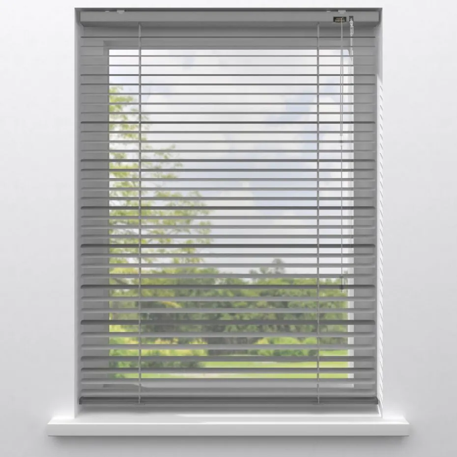 Fenstr Aluminium Jaloezie Alix Grijs 25mm