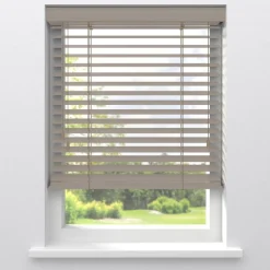 Fenstr Bamboe Jaloezie Tijl Zand 65mm