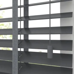 Fenstr Bamboe Jaloezie Wessel Antraciet 50mm