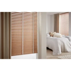 Fenstr Bamboe Jaloezie Wietze Beige 50mm