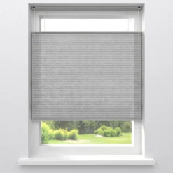 Fenstr Dubbel Plissé Jana Grijs Lichtdoorlatend