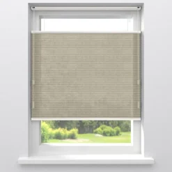 Fenstr Dubbel Plissé Jana Zand Lichtdoorlatend