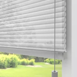 Fenstr Dubbel Plissé Lizzy Wit Lichtdoorlatend