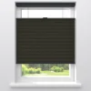 Fenstr Dubbel Plissé 45mm Lot Espresso Verduisterend