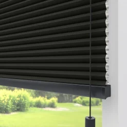 Fenstr Dubbel Plissé Suus Zwart Verduisterend