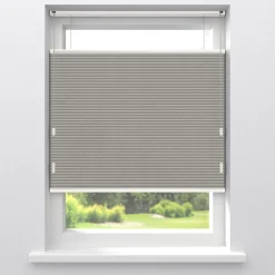Fenstr Dubbel Plisségordijn Elin Zand Verduisterend