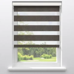 Fenstr Duo Rolgordijn Noan Bruin