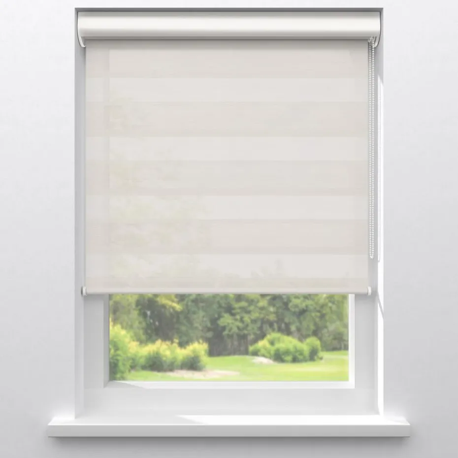 Fenstr Duo Rolgordijn Robin Offwhite