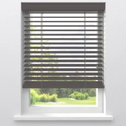 Fenstr Houten Jaloezie Jens Grijs 50mm