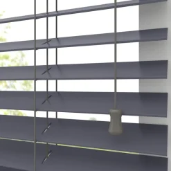 Fenstr Houten Jaloezie Wout Grijs 50mm