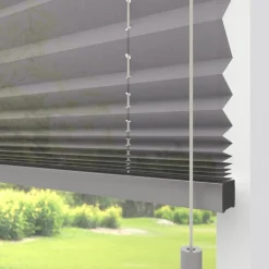 Fenstr Plissé Lise Grijs Lichtdoorlatend