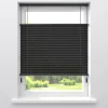 Fenstr Plissé Mara Zwart Lichtdoorlatend