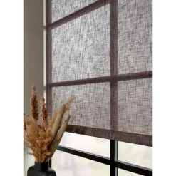 Fenstr Rolgordijn Febe Antraciet Transparant