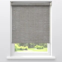 Fenstr Rolgordijn Fem Taupe Transparant