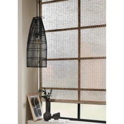 Fenstr Rolgordijn Fem Taupe Transparant