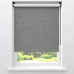 Fenstr Rolgordijn Fiene Grijs Verduisterend