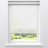 Fenstr Rolgordijn Fleur Wit Transparant