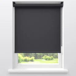 Fenstr Rolgordijn Liz Antraciet Lichtdoorlatend