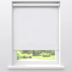 Fenstr Rolgordijn Liz Wit Lichtdoorlatend