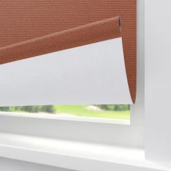 Fenstr Rolgordijn Noor Roestbruin Verduisterend