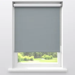 Fenstr Rolgordijn Noor Staalgrijs Verduisterend