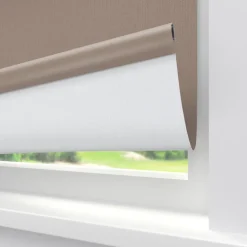 Fenstr Rolgordijn Noor Taupe Verduisterend