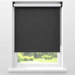 Fenstr Rolgordijn Sara Antraciet Verduisterend