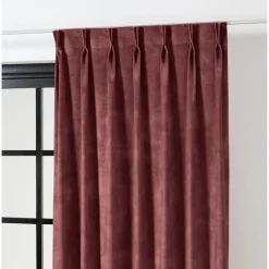 Gordijn Rosy Donkerroze