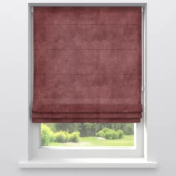 Gordijn Rosy Donkerroze