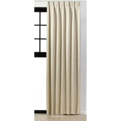 Gordijn Sil Beige