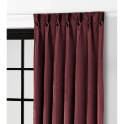 Gordijn Velours Romeo Bordeaux