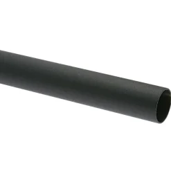 Gordijnroede 160 Cm Mat Zwart Staal - Ø28mm