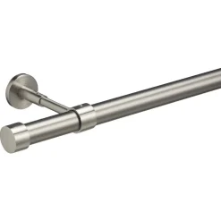 Gordijnroede 200 Cm RVS Metaal - Ø28mm