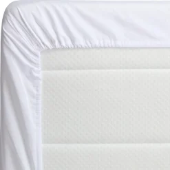 Hoeslaken Katoen Wit 200x180 Cm