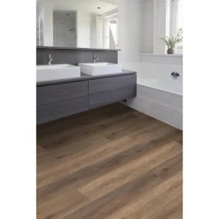 2in1 Klik PVC Fender Eiken Met Geïntegreerde Ondervloer