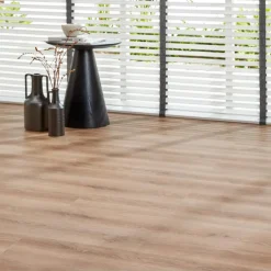 2in1 Klik PVC Jiggs Eiken Met Geïntegreerde Ondervloer